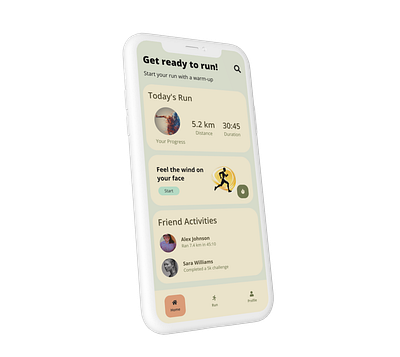 🏃‍♂️ Running App UI Design androiddesign app design design inspiration dribbble fitness app materialdesign materialyou mobileapp ui ux design