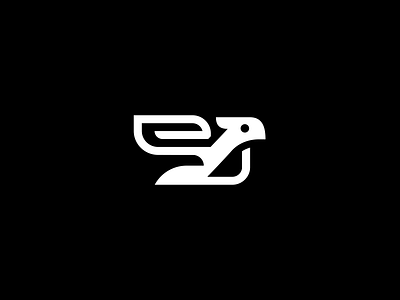 Bird bird character logo logotype minimalism