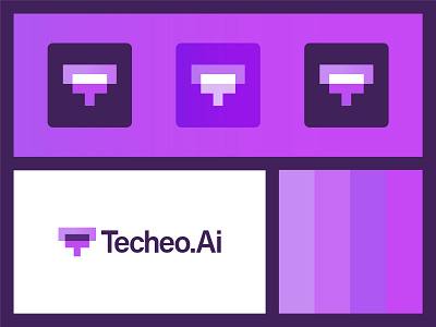 Techeo.Ai Brand identity, Branding, Overlapping T, multiply a b c d e f g h i j k l m n brand identity branding color design ecommerce fintech guidelines letter t logo modern multiply o p q r s t u v w x y z overlap overlapping t t tech technology visual identity