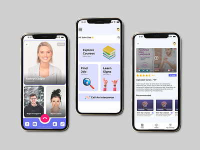 digiDeaf – Accessible Communication App UI Design accessibility appdesign deafcommunity designshowcase digideaf figma inclusivedesign mobileapp signlanguage uidesign uiinspiration userexperience videocommunication