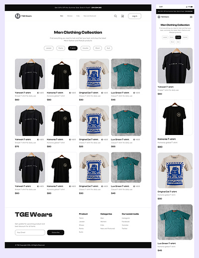 Simple E-Commerce UI e commerce e commerce store minimalist simple e commerce ui ui ui design uiux