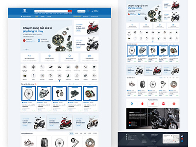 Website Design for Motorcycle accessories Ecommerce ecommerce ui uiux website design