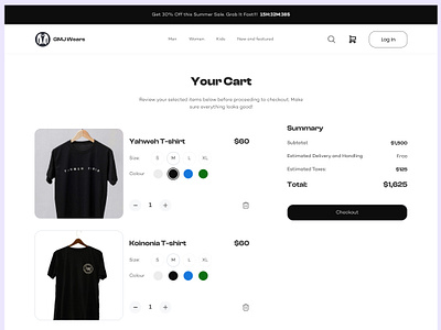 Cart UI cart ui cartdesign ecommerceui minimalist minimalui mobilefriendly ui design