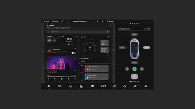Day 34 - Automotive Interface design ev ui ux