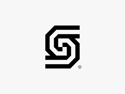 S Lettermark branding corporate identity identity lettermark logo logo design s typography