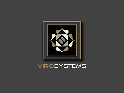 Viro-Systems-Logo app branding design graphic design illustration logo logos typography ui vector