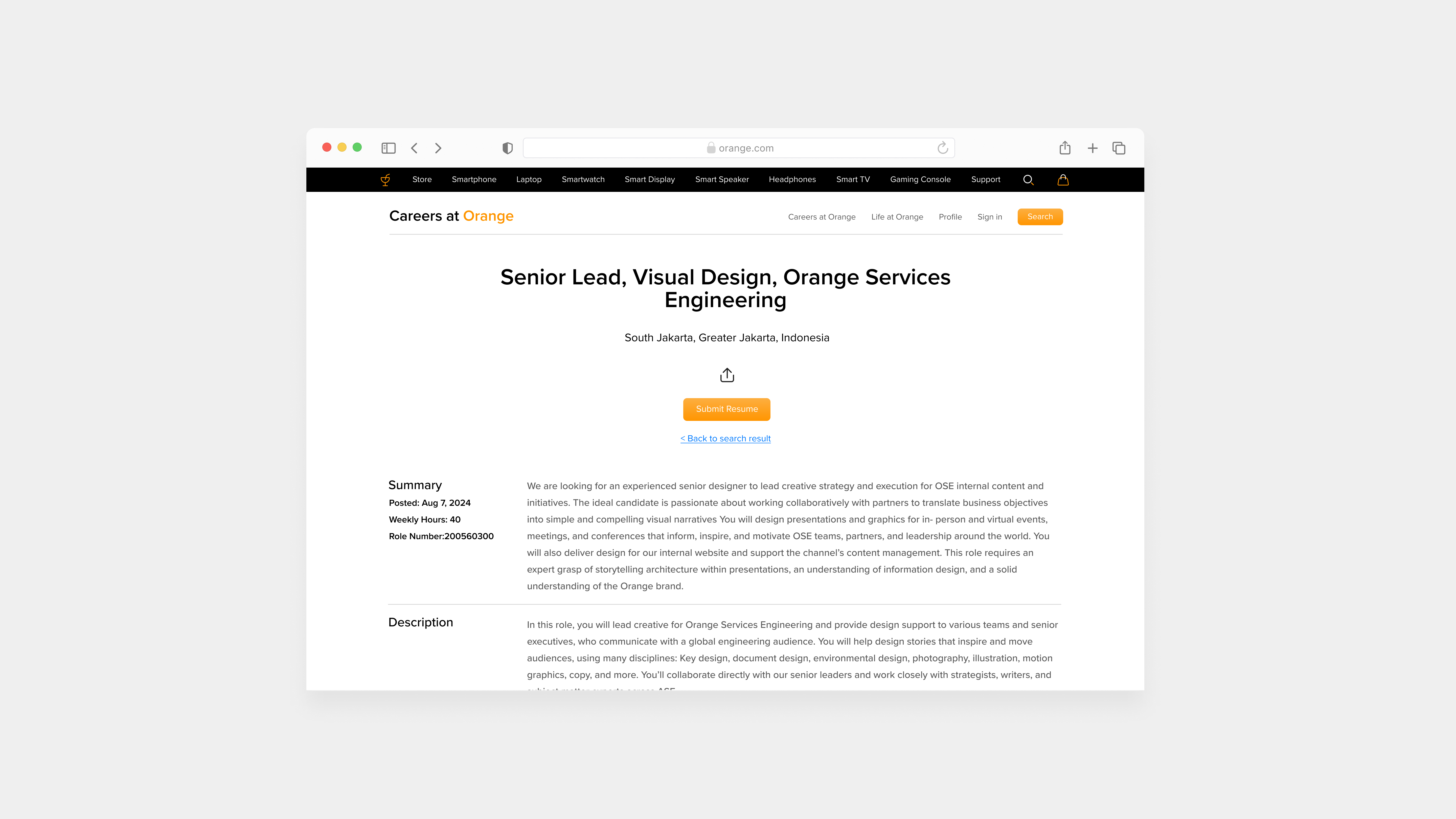 Day 50 - Job Listing or Hiring Page #DailyUI dailyui design hiring page job listing lightmode macos tech company ui ux website