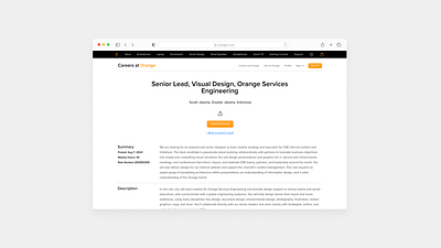 Day 50 - Job Listing or Hiring Page dailyui design macos ui ux