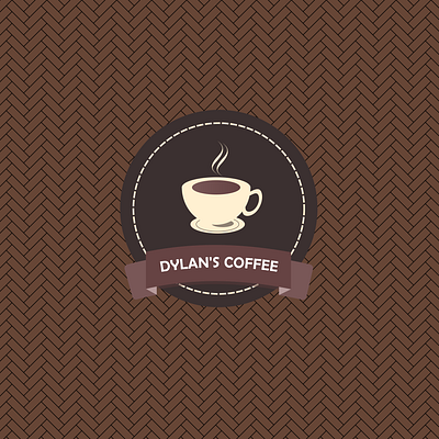 Coffee Shop Logo dailylogochallenge design graphic design inkscape logo logo design pictorial pictorial logo