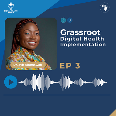 Digital Health Africa podcast flyer