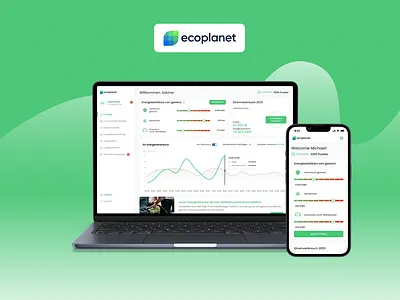 ecoplanet - Shaping Sustainable Energy Solutions app app design digital design eco design ecoplanet product building product design sustainable product ui ux uxui web application web site