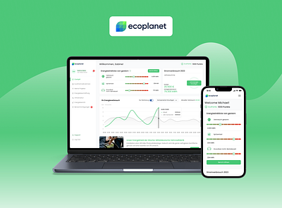 ecoplanet - Shaping Sustainable Energy Solutions app app design digital design eco design ecoplanet product building product design sustainable product ui ux uxui web application web site