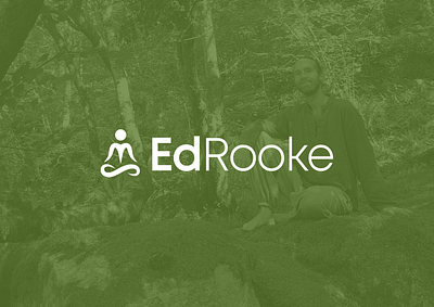 Ed Rooke Logo abstract bold branding clean experience icon identity life logo logo design love meditation modernism nature shapes simple