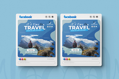 Travel social media poster advertising banner brandidentity branding clientprojects cover creativedesign designs eyecatching facebookdesign facebookmarketing fbcover graphic design graphicdesign graphicdsrv socialmedia