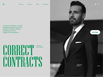 Shivan Mirany. Design for the expert website concept design law legal uiux uiuxdesign webdesign website