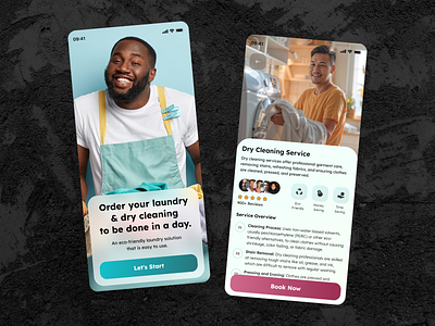 Modern Laundry & Dry Cleaning App Design app design app ui application cleaning cleaning service dry cleaning dry cleaning service eco friendly laundry laundry app laundry app design laundry service laundry services app design ui design ui ux ui ux designs user experience user interface washing washing machine