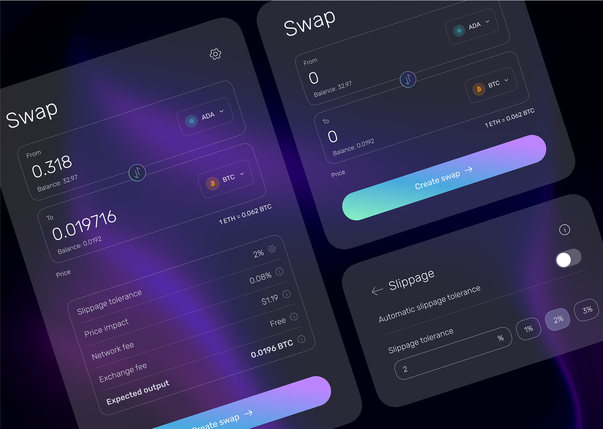 Crypto Swap Web | Altum Software by Altum Software UI/UX on Dribbble