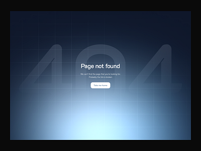 404 page clean design ui ux web