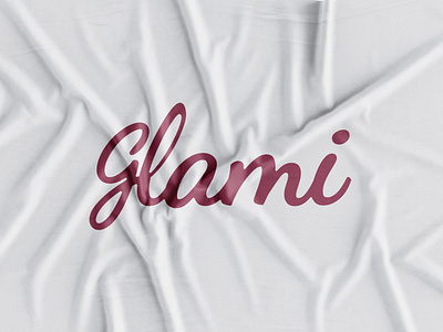 Luxury Fashion logo design and brand identity for Glami modernism