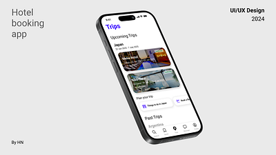 Hotel booking app - UI/UX mobile ui ux ux design