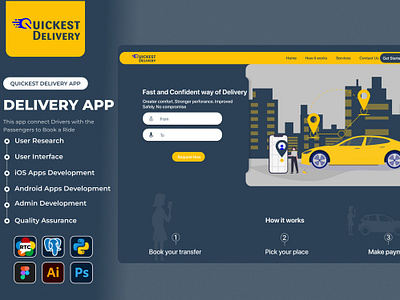 QUICKEST Delivery: Web & App - Seamless, Swift, Secure! android app development app branding design django figma ios development mobile app design swift typography ui uiux prototyping user experience design ux uxui design vector web application web design wireframing