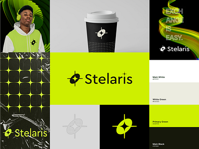 Strlaris - logo design & brand identity brand identity crypto logo graphic design logo logo design visual identity