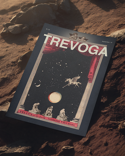 trevoga #18 graphic design poster