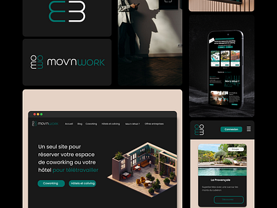 Identité Mov'n Work branding