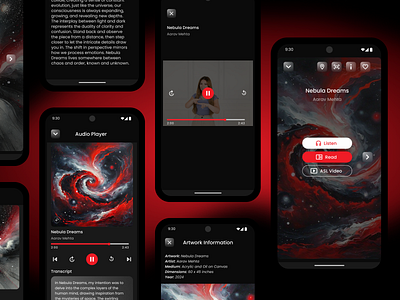 Jehangir : Art Gallery Audio Tour App art artanddesignapp artapp artgallery artgalleryapp audiotourapp galleryapp immersiveapp mediaplayer mobileappdesign uidesign uxdesign