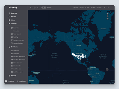 Productivity Software (Map) accessible branding clear design google map graphic design illustration logo map motion graphics productivity software typography ui uidesign uxdesign