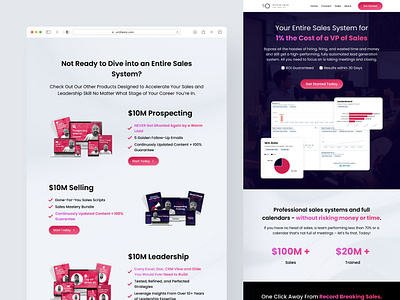 Official Sales Tip - Landing Page branding design figma graphic design illustration landing page prototype ui web design wireframe