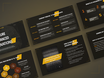 A Detailed Presentation of Security Evolution! branding dark dark mode dark ui design illustration presentation style ui uiux ux web desing