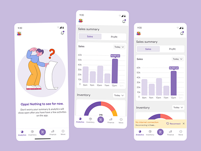 Analytics - Honr Retailer App analytics app design dashboard inventory analytics inventory management inventory monitoring invnetory monitoring retail retailer sales analytics sales tool small businesses ui ui design uiux uiux design ux ux design