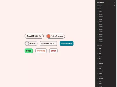 Badges and chips in Figma branding design design system figma interface ui ui kit ux