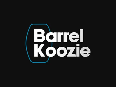 Barrel Koozie branding graphic design logo