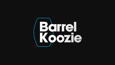 Barrel Koozie branding graphic design logo