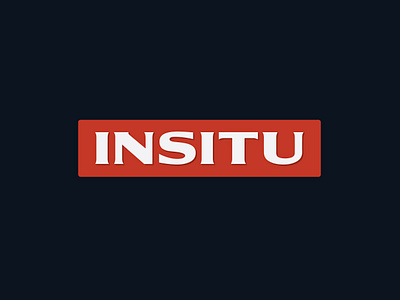 Insitu branding graphic design logo