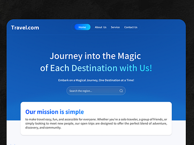 Explore Local Adventures - Landing Page graphic design landingpage ui uiux web figma