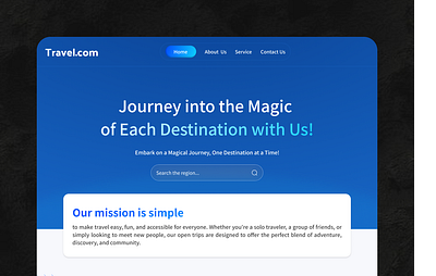 Explore Local Adventures - Landing Page graphic design landingpage ui uiux web figma