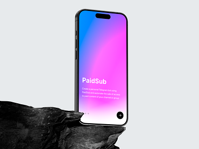 PaidSub Telegram WebApp after effects apple design clean design creative process design system figma interface design minimalism mobileapp photoshop product design responsive design telegram bot ui design user centered design user experience user interface ux design web design