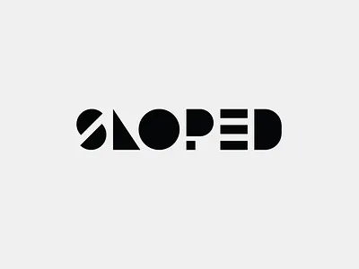 SLOPED branding graphic design logo web design