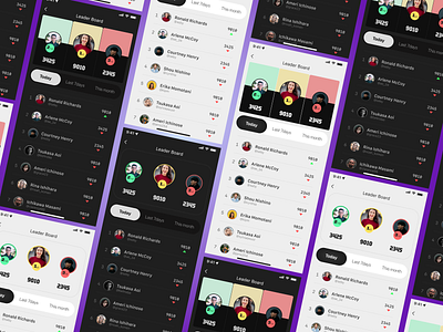 Scoreboard app design dashboard leaderboard scoorboard ui uiux user interface design