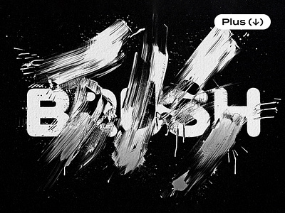 Distort Brush Text Effect brush distortion download dye effect paint painting photoshop pixelbuddha psd smudge smudged smudges stroke strokes template text