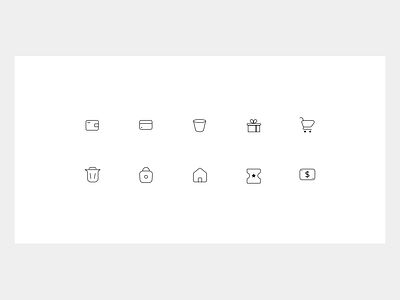 Day 55 - Icon Set #DailyUI design icon illustration lightmode logo set ui ux