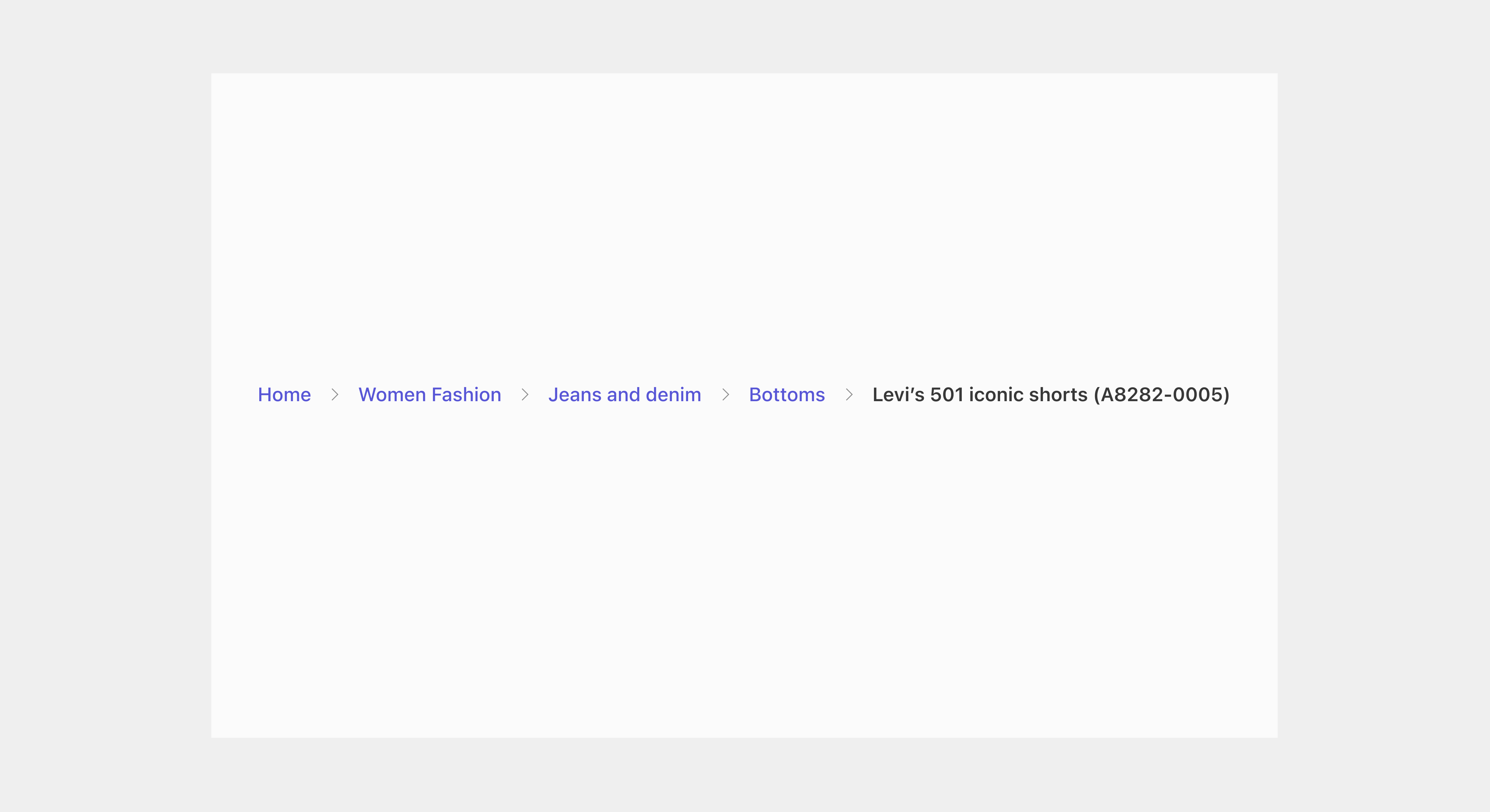 Day 56 - Breadcrumbs #DailyUI breadcrumb dailyui design lightmode macos ui ux website