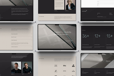 Conrad Group Website branding logo ui uiux ux website website design