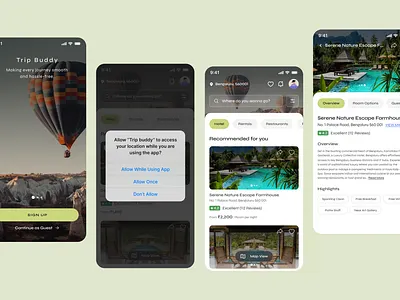 Explore, Plan, and Book Your Perfect Trip app app design branding design hotel booking app illustration logo travel app ui uiux design user interface ux