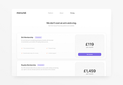 Daily Sketch 15 | Pricing animation challenge design figma graphic design illustration ui