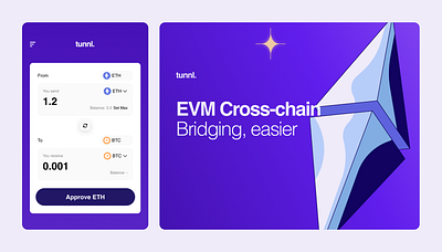 EVM Bridging dApp blockchain design ui user interface ux ux design web3