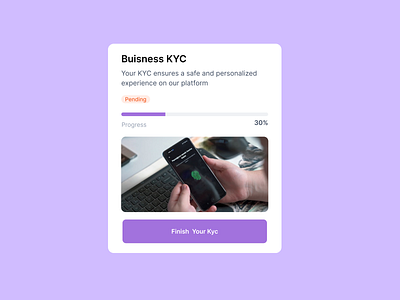 Kyc Card UI